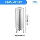 52 8 Gal Pressurized Well Tank Stainless Steel Water Pressure Tank For Well-