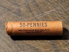1961-p Lincoln Cent Shotgun Roll - Bu Unc- From Sealed Us Philadelphia Mint Bag