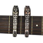 Alice Small Crocodile Aluminum Alloy Acoustic Folk Guitar Capo Clamp A007gs
