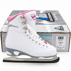 Jackson Softskate Js181 Youth Figure Ice Skates Size 13 White Pink With Box