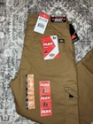 Dickies Flex Regular Fit Straight Leg Tough Max Duck Cargo Pants Brown 34x32