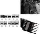 10pcs set Professional Cutting Hair Clipper Premium Guides Combs Guards For Wahl