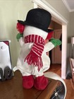 Vintage Dan Dee Mr  Christmas Frosty The Snowman Animated Singing Plush Doll 15 