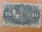 4th Issue 10 Cents Fractional Postage Currency Circulated  88284