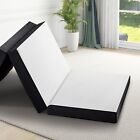 4  Tri-fold Memory Foam Mattress  Foldable Portable Floor Bed washable Cover