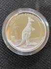 2012 1 Oz Silver Australian Kangaroo High Relief Proof   With Box   Coa