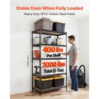 Uimoso 5-tier Garage Storage Shelves  2000 Lbs Capacity 36 34 X 16 34 X 71 38 In