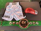 Ryan Garcia Signed Boxing Wbc Replica Championship Belt   Trunks   Glove-beckett