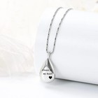 Always In My Heart Keepsake Urn Necklace For Ashes Cremation Memorial Jewelry