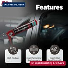 Urethane Windshield Adhesive Black  2x10 1 Fl oz   - Fast Curing Car Window Seal