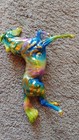 Breyer Breyerfest Horse 711482 Favrile Glossy Rainbow Zebra Rearing Mustang 2021