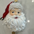 New Mackenzie-childs Santa Wreath Hanger Door Hook Holiday Decor Nib