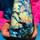 4 53lb Natural Gorgeous Labradorite Quartz Crystal Stone Specimen Healing