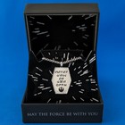 Star Wars X Rocklove New  galactic Forge  Never Tell Me Pendant Necklace - Brass