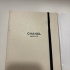 Chanel Beaute Notebook Set Of 2 Authentic Journal Vip Gift Beige White Unused