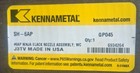 New Kennametal Sh-6ap Blast Ninja Nozzle 3 8  Bore 6934264  