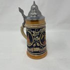 Vintage Gerz Munchen Monk German Lidded Beer Stein West Germany