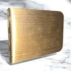 Vintage Florida Billfold Souvenir Compact Goldtone
