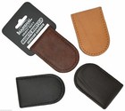 Men s  Leather Strong Magnetic Money Clip