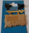 Disney Pin Wdw 7 Seas Lagoon Pirate Flag And Sword Dangle Pin Le1000