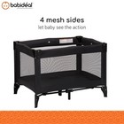 Babideal Portable Playpen For Babies With Mesh Sides And Padded Mat