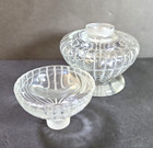 Vintage 1940s Lucien Lelong  Opening Night Crystal Perfume Bottle