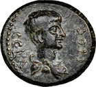 Nero - Phrygia  Sebaste  young  Nero Ngc Ch Vf 4 5 3 5   Ae Assarion  - 11