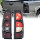 Smoke Tail Lights Pair For Chevy Silverado 1500 2500 3500 Gmc Sierra 1999-2006