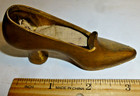 Vintage Metal shoe Pin Cushion Made In Usa-cushion In Poor Condition-estate Find