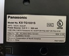 Panasonic Kx-tg1031s Dect 6 0 Cordless Phone W  Digital Answering System