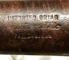 Vintage Ajustomatic Estate Smoking Pipe Imported Briar