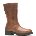 Harley-davidson Lynwood Pull On D87220 Womens Brown Leather Motorcycle Boots