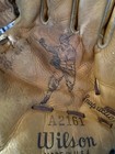 Vintage Wilson A2161 Ernie Banks Signature Pro Model Rht Baseball Glove Mitt