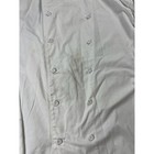 Chef Works White Double Breasted Chef Coat Blue Trim 2xl Long Sleeve Pocket