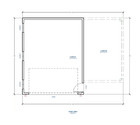 Double Car Garage With Carport   Architectural Blueprints - 33 X 25