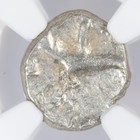 Gaul Sequani Celtic Ar Quinarius Silver Boar Coin Mid 1st C  Bc Ngc Ch  Vf