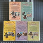 Rare Paddington Bear Walt Disney Vhs Lot Volumes 1 2 3 4 5 Vintage Clamshell Set