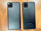  lot Of 2  Samsung Galaxy A12 A125u Black 32gb Unlocked Quad-cameras