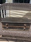 Rare Antique Milward Needle Thread Box Drawers Primitive