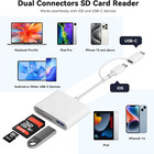 Sd Card Reader For Iphone Ipad  Micro Sd Card Reader Memory Card Reader With Usb