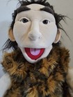 Large 30    Caveman Hand Puppet Primitive Character Teacher Classroom Puppet