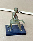 Vintage West African Bronze Figure Collector s Piece  lost-wax Cast 