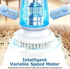 Daesung Electric Spin Scrubber  7 Heads  Led Display  Ipx7 Waterproof