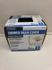 1  New Everbilt Watershield Shower System 4  Shower Drain Grate Cover  Chrome