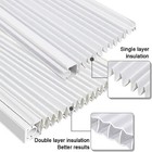 Window Air Conditioner Side Panels With Frame  Room Ac Accordion Filler1859