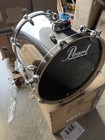 Pearl Export 20 Diameter X 18 Bass Drum Smokey Chrome 