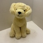 Fao Schwarz Golden Labrador Retriever Puppy Dog Plush Stuffed Animal Lab Yellow