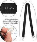1 Inch Adjustable Nylon Purse Strap Replacement Crossbody Shoulder Strap