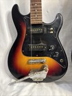 1960s-70s Teisco Eg-27 Gold Foil Pickups Japan Electric Guitar Needs Some Tlc