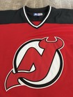 Vintage New Jersey Devils Jersey Starter Size 2xl Red Black Euc Blank Back
